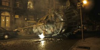 The decapitated head of the Statue of Liberty from Cloverfield