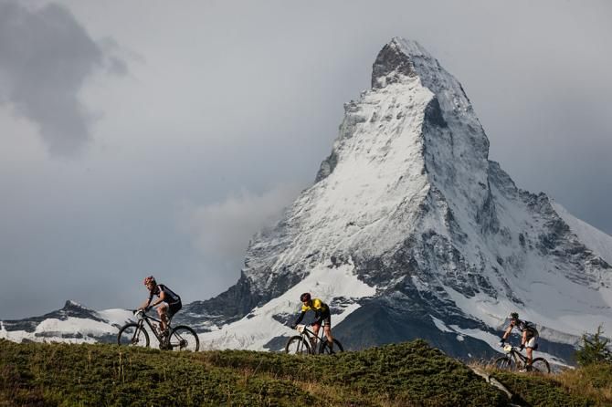 The battle for victory by the Zermatt