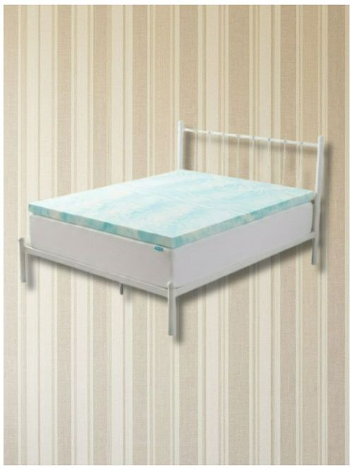 3" Swirl Gel Memory Foam Mattress Topper (twin)&nbsp;