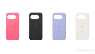 A leaked image of Pixel 9a cases