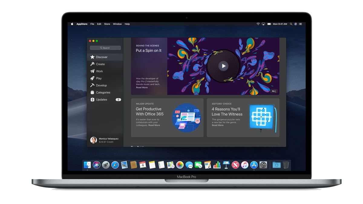 how to update my mac book pro to mojave