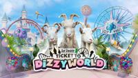 Images from Goat Simulator 3 Dizzyworld of a theme park
