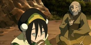 Iroh and Toph in Avatar: The Last Airbender.