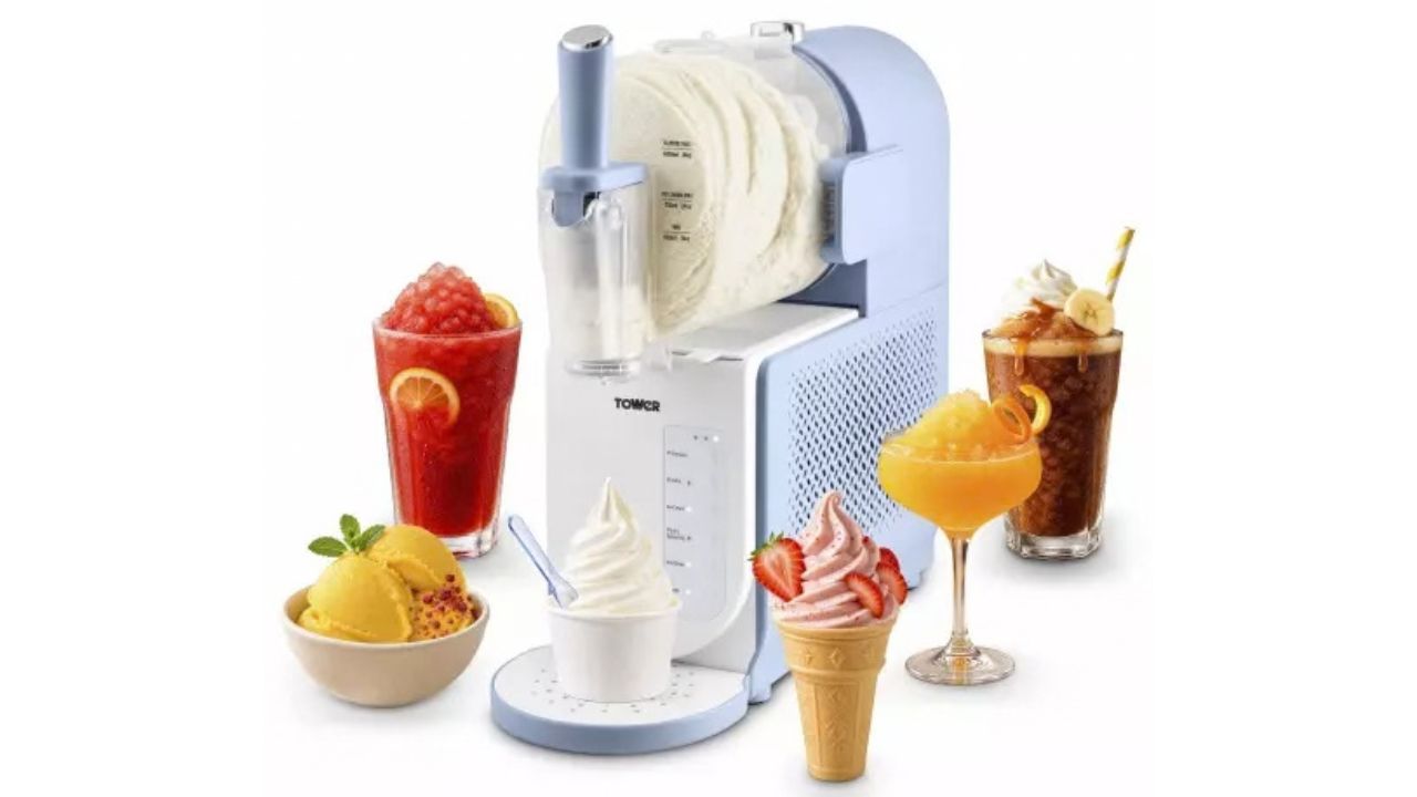 Tower Slush &amp;lsquo;n&amp;rsquo; Whip Soft Serve &amp;amp; Frozen Drinks Maker