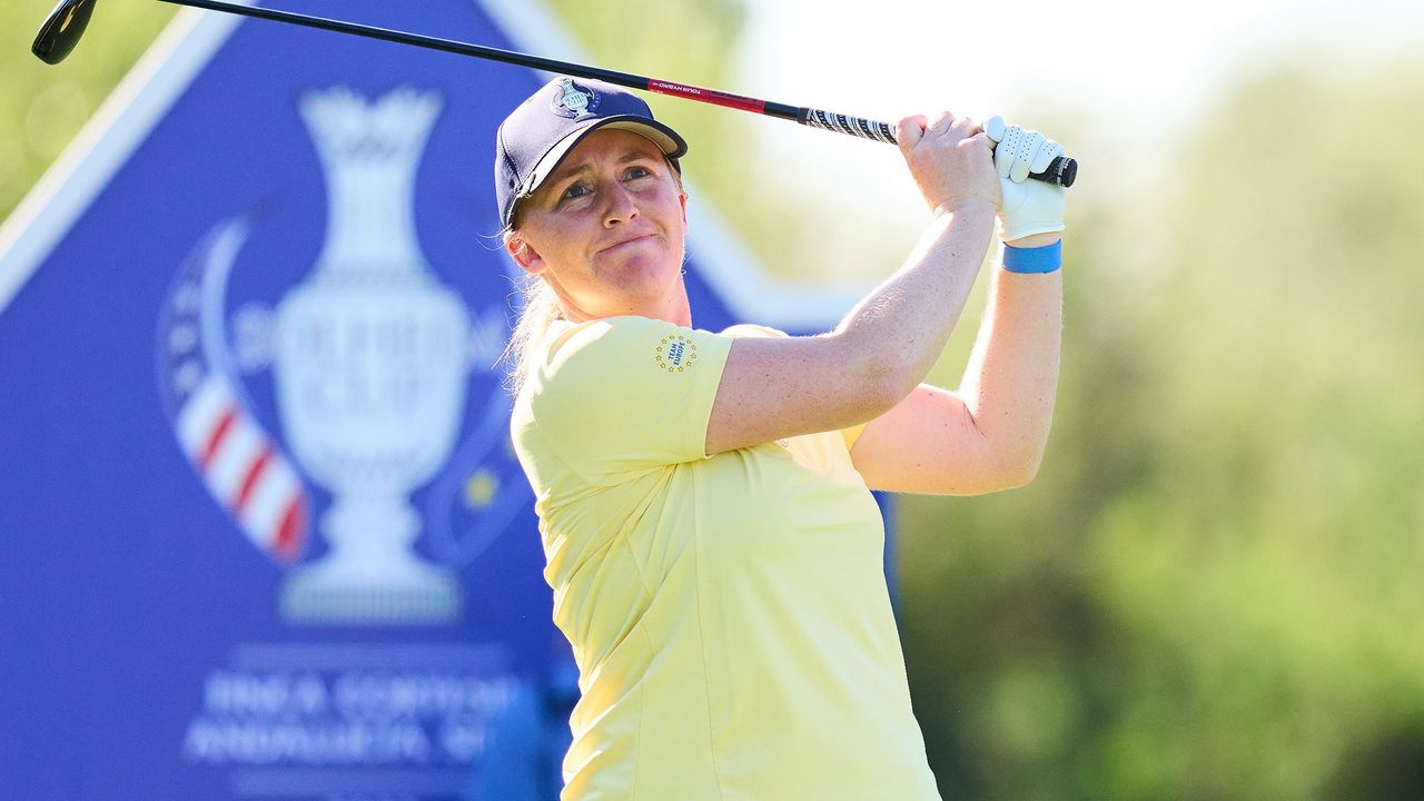 Gemma Dryburgh at the Solheim Cup