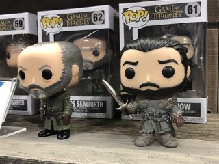 Davos Seaworth and Jon Snow