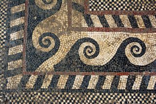roman mosaics in southern france