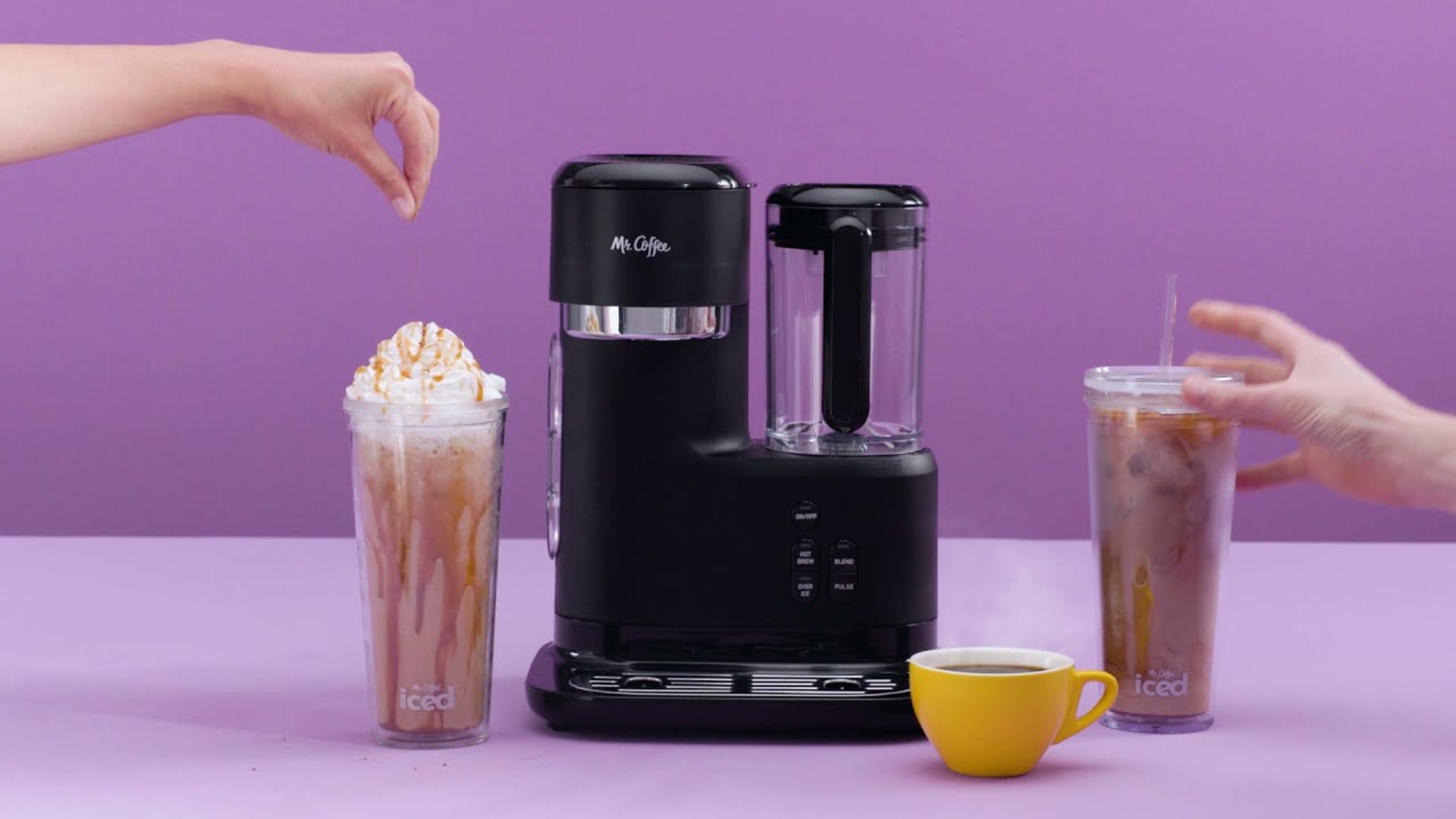 Mr. Coffee Single Serve Frappe and Iced Coffee Maker with Blender