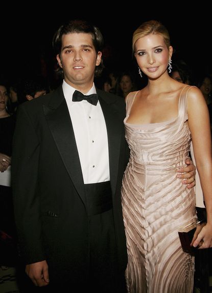 Donald Trump Jr. and Ivanka Trump in 2005