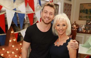 Kirstie's Celebrity Craft Masters:SAM and DEBBIE.