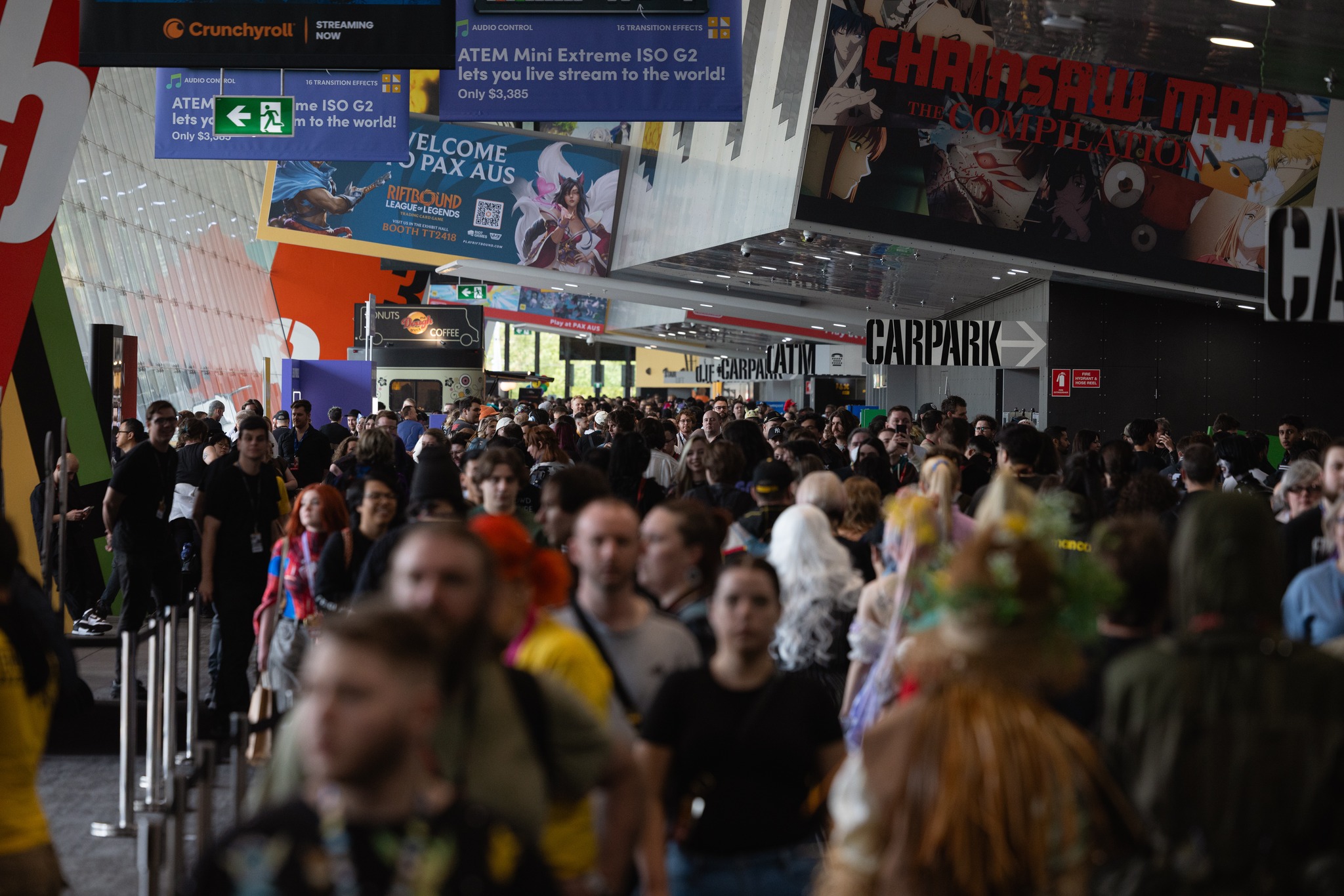 A crowd of people at PAX Australia