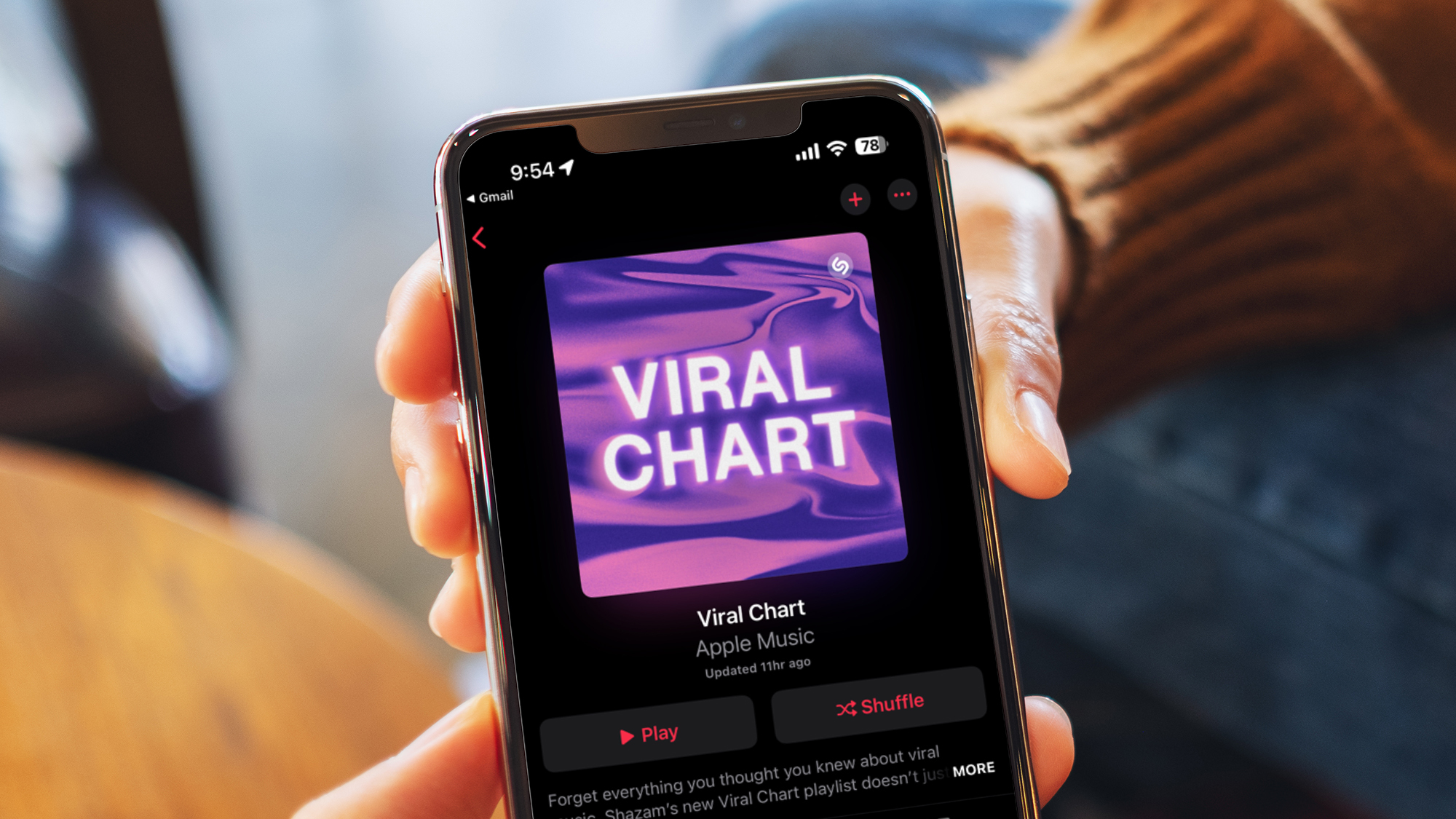 Shazam Viral Chart