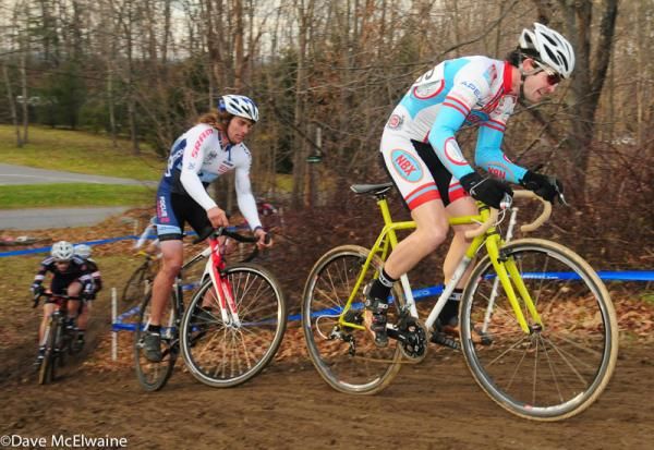 The Elite Men rode several steep climbs that forced the amateur riders off their bikes earlier in the day