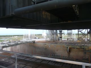 Pad 39B Flame Trench