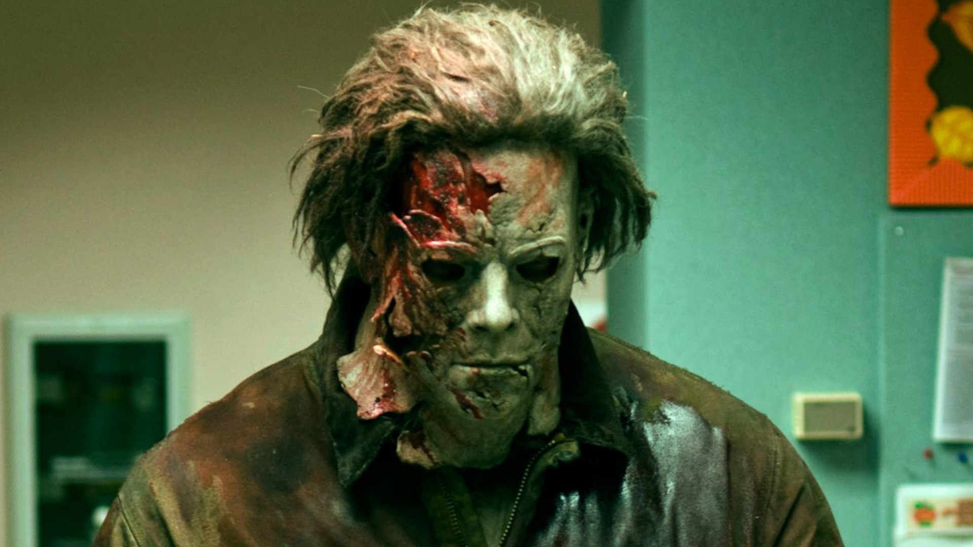 Tyler Mane as Michael Myers during the 2009 movie, Halloween 2.