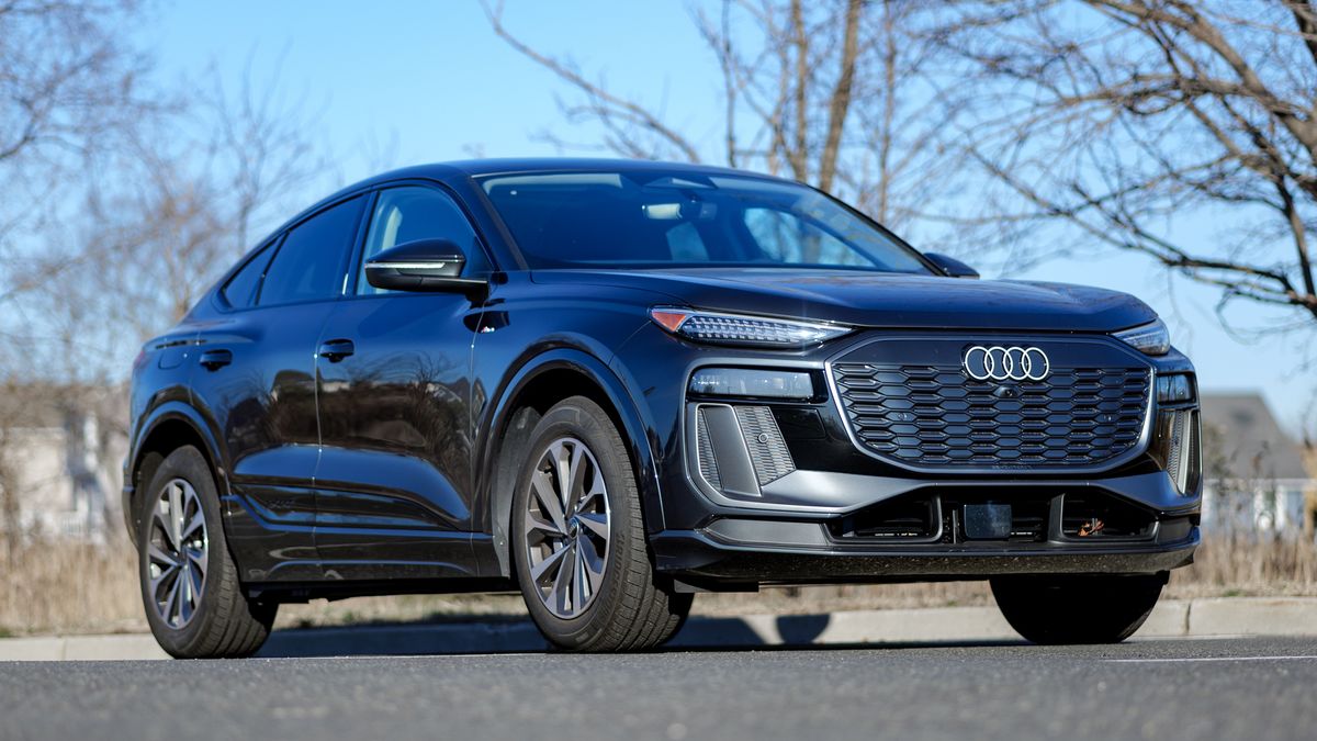 2025 Audi Q6 Sportback test drive.