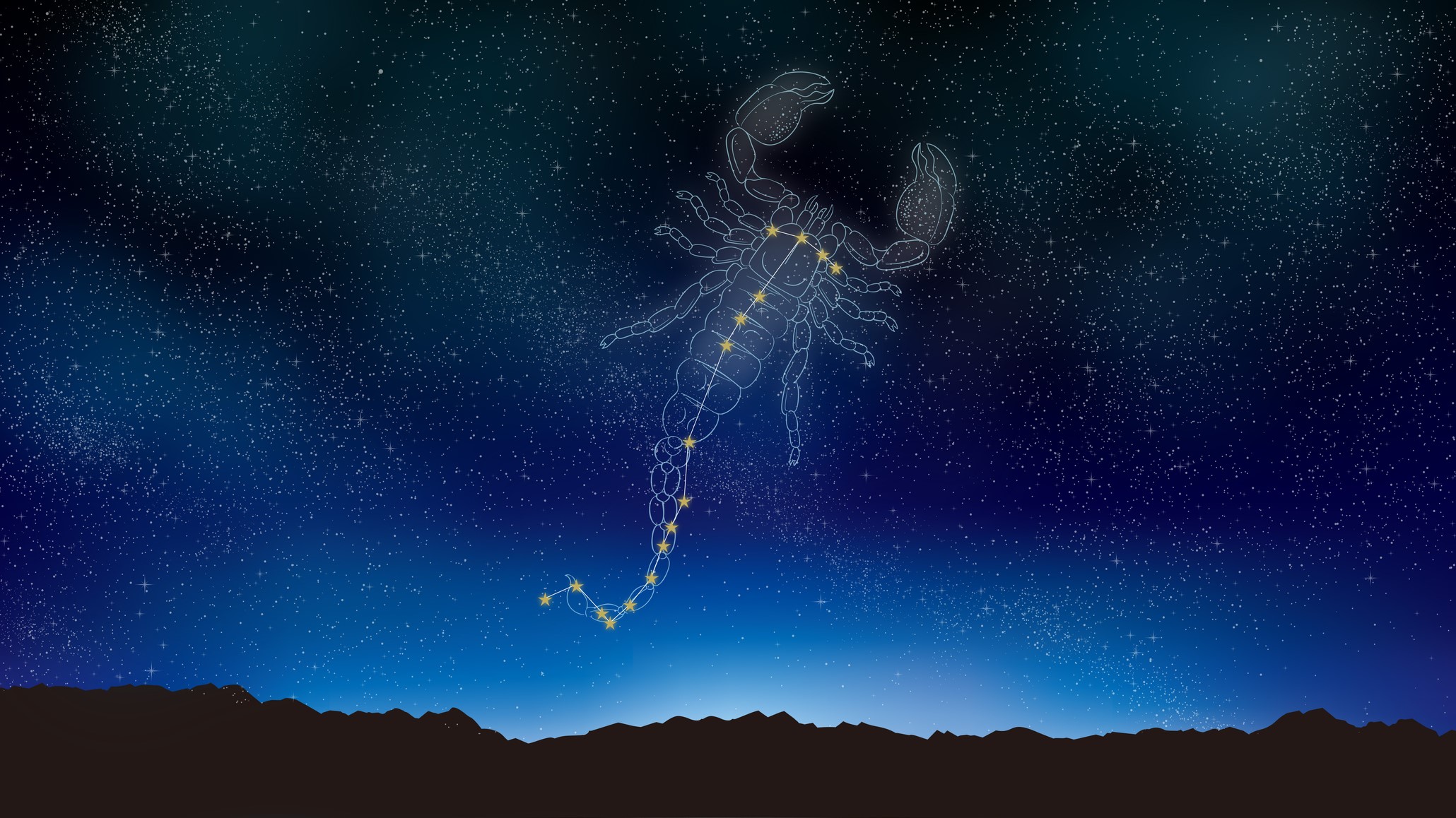 scorpio constellation images