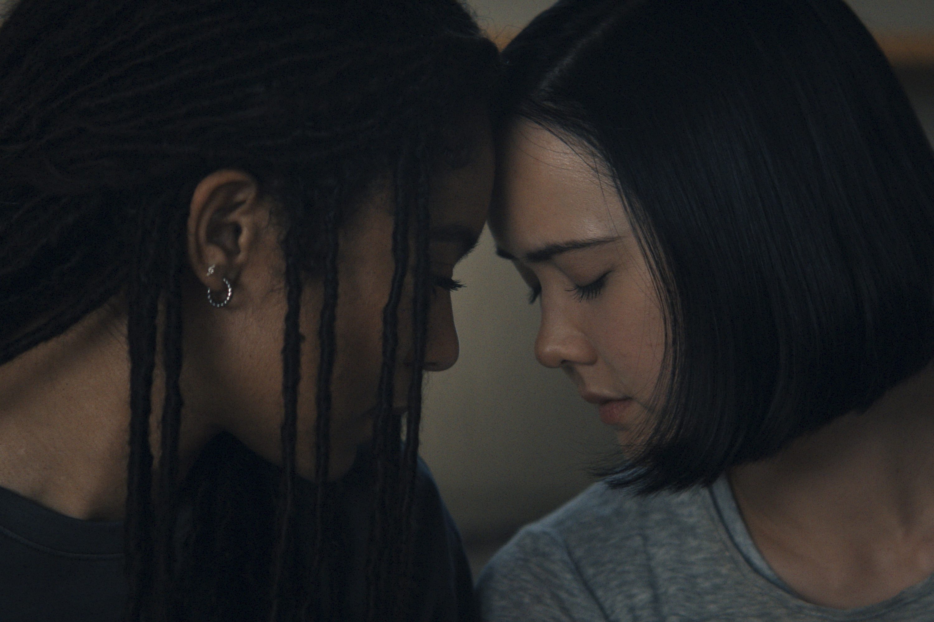 Jaz Sinclair as Marie Moreau and London Thor as Jordan Li in &#039;Gen V.&#039;