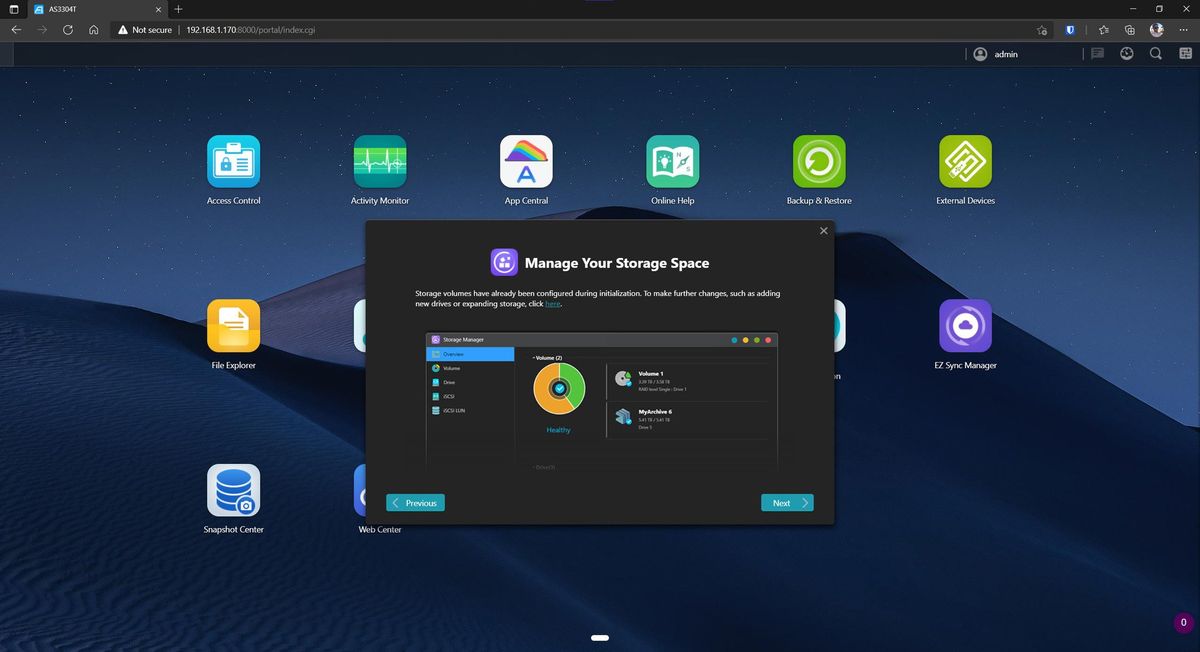 Asustor ADM 4.0