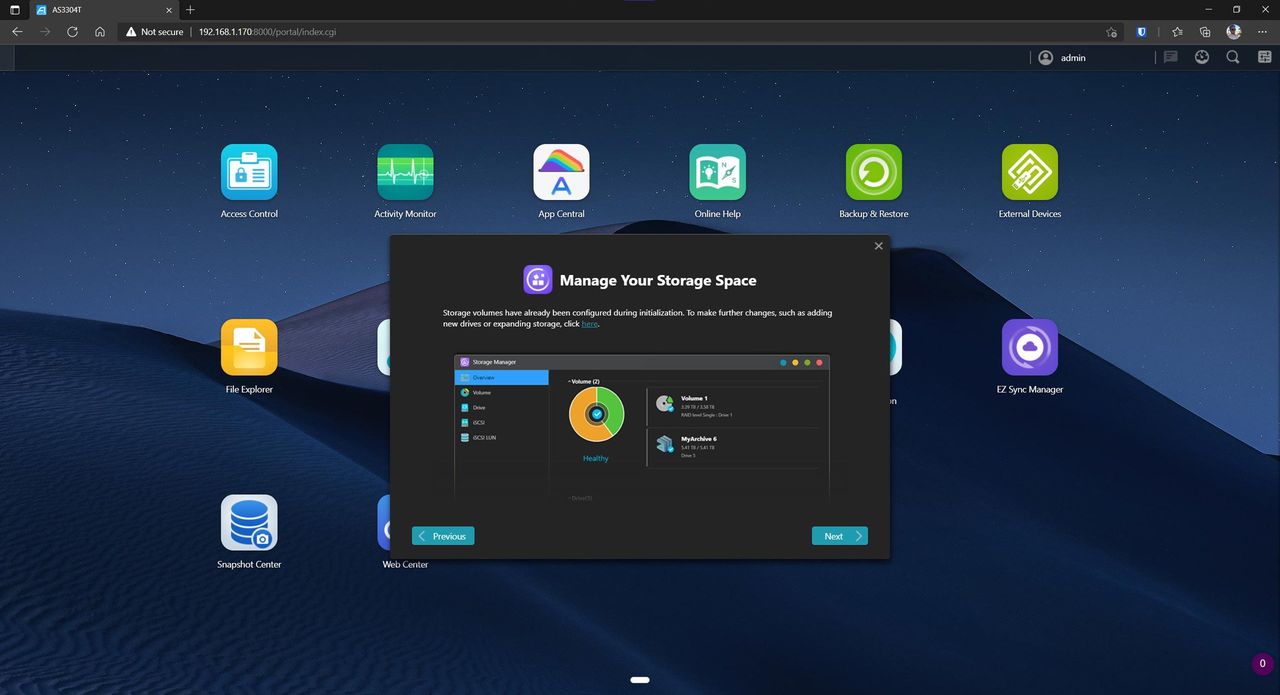 Asustor ADM 4.0