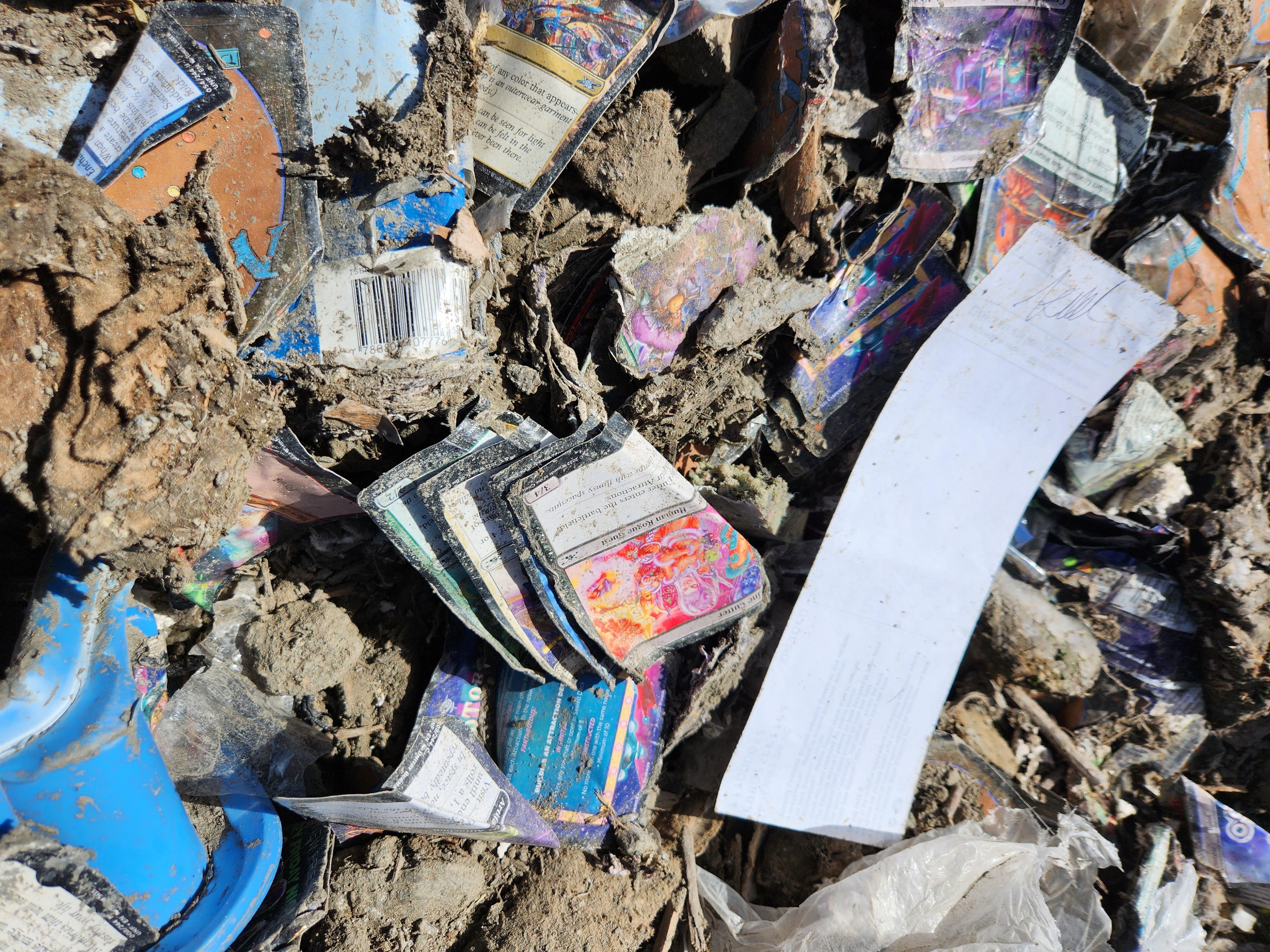 Any person tossed no less than $100K of Magic: The Gathering playing cards in a landfill