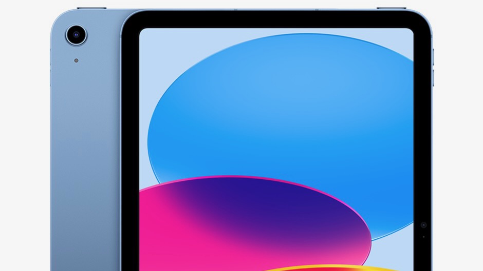 iPad (2022) berwarna biru