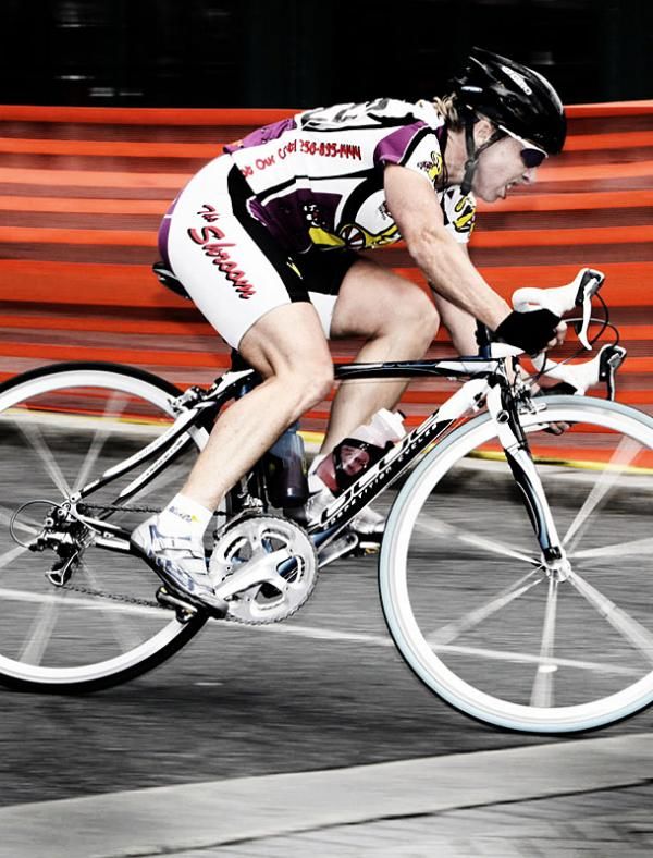 Laura Van Gilder shifts into high gear.