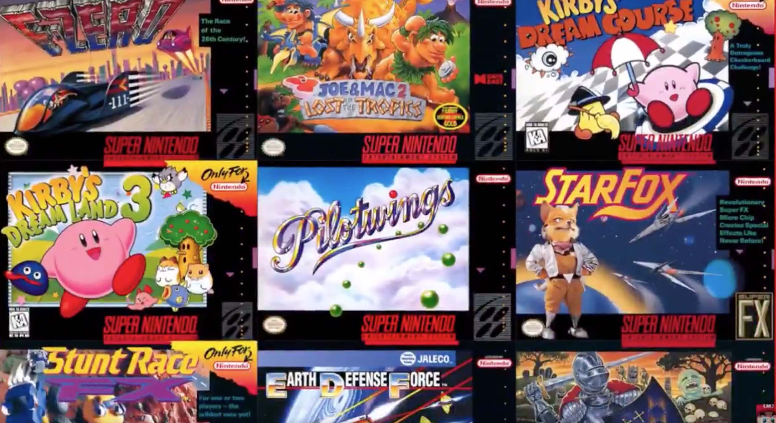 Nintendo Switch: 20 new SNES games available now