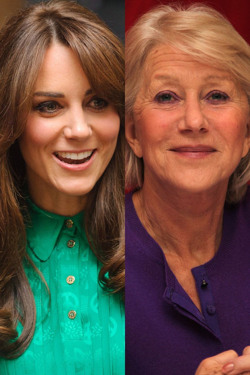 Kate Middleton Helen Mirren