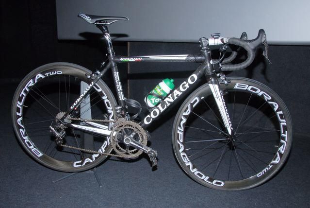 The Colnago road bike