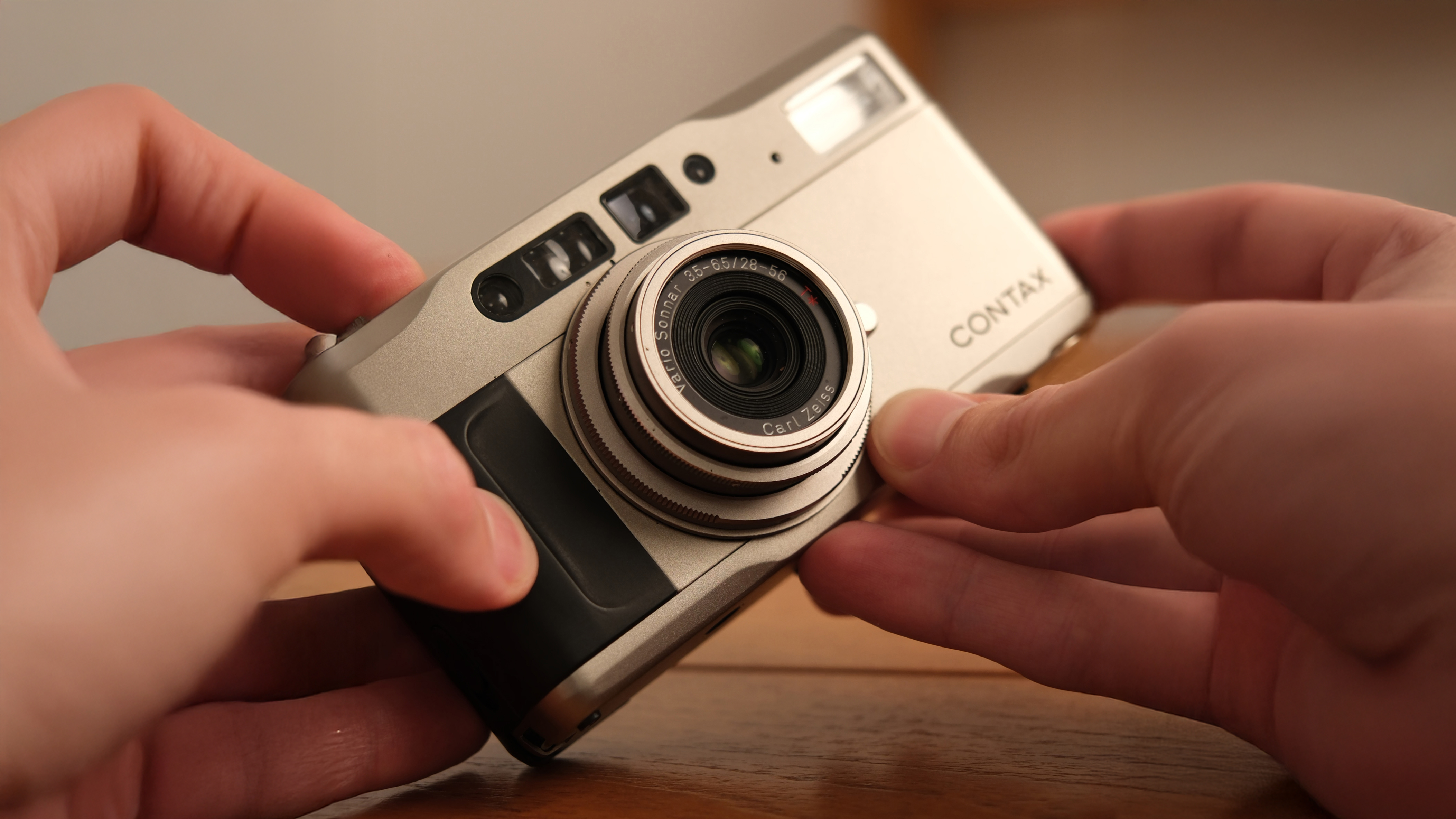 Contax TVS compact film camera