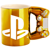 PlayStation Gold Controller mug | $15.99 at Amazon