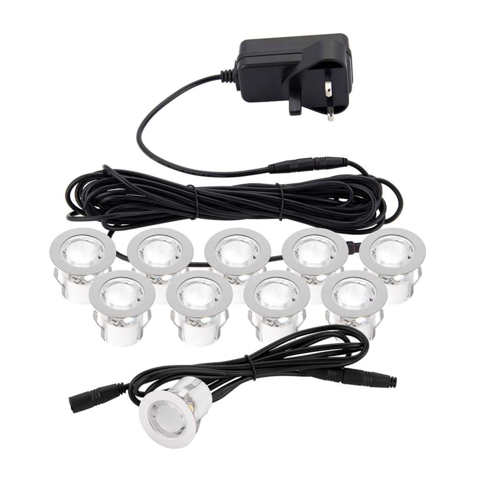 picture of Saxby Lighting LED Deck Lights Pack of 10 