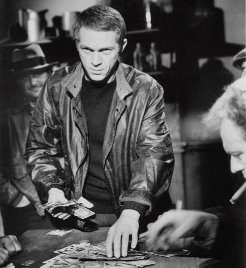 Steve McQueen in The Cincinnati Kid