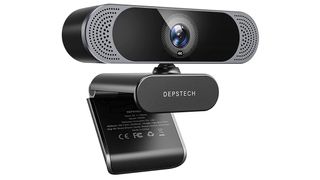 Depstech DW49, the best cheap 4K webcam, against a white background