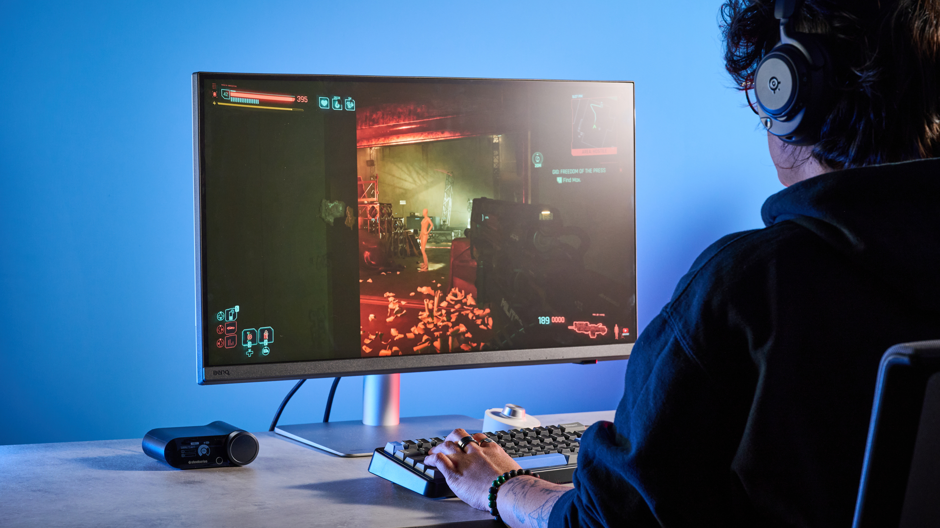 A BenQ Creative Pro PD2730S monitor