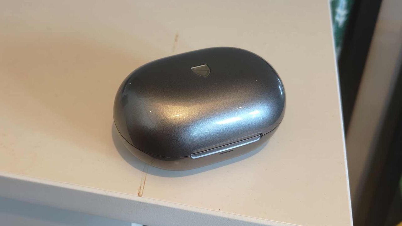 The closed Soundpeats Clip1 case.