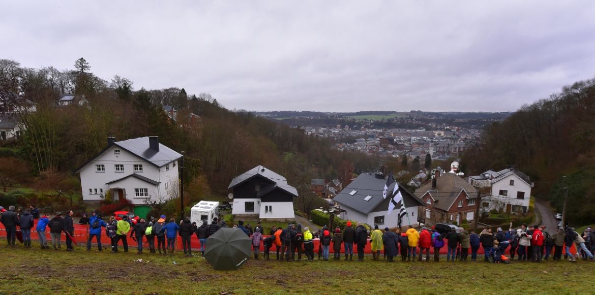It was a wet day in Namur