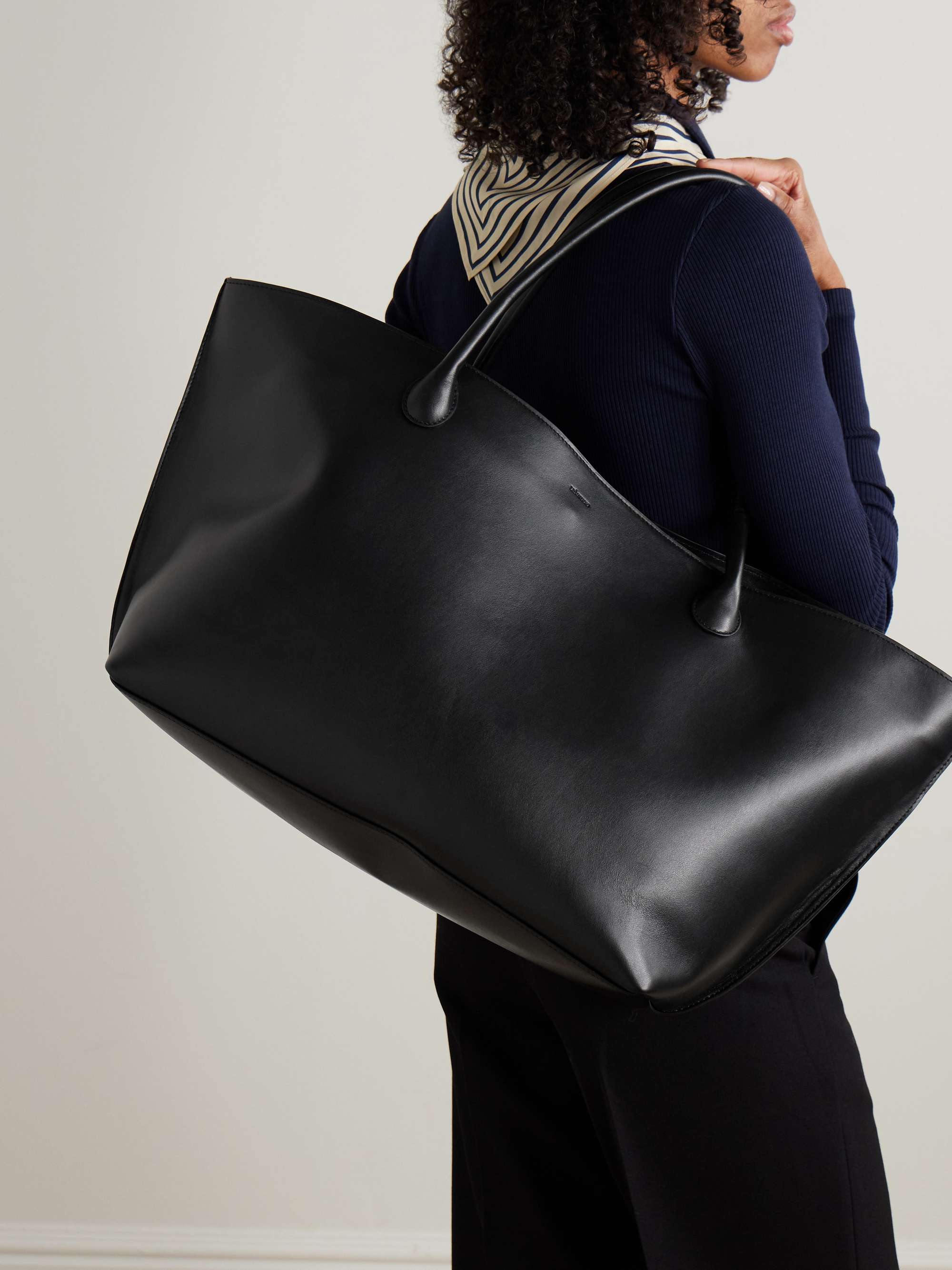 The Eva Weekend Leather Tote