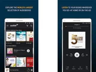 Audible (Android, iOS: $14.95 per month subscription)