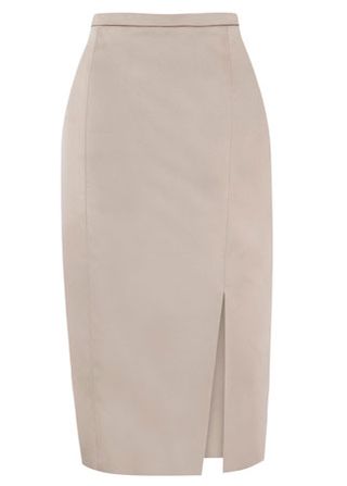 Coast satin pencil skirt, £80