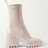 Chloé Betty Logo-Embossed Rubber Boots