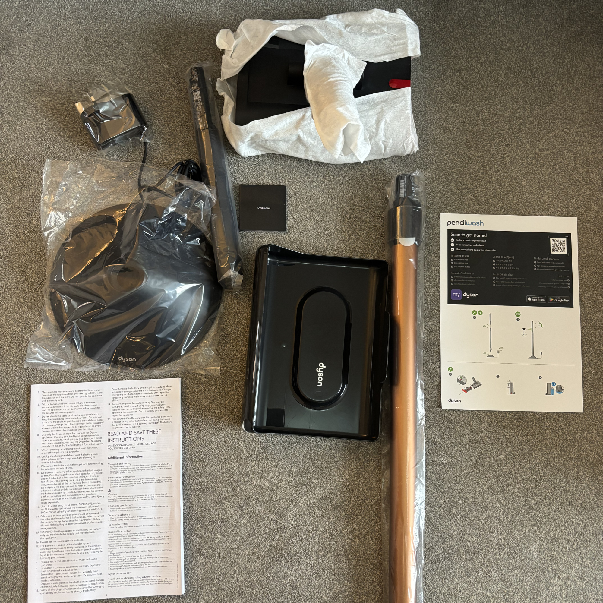 Dyson PencilWash unboxing review