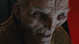 Snoke in Star Wars: The Last Jedi