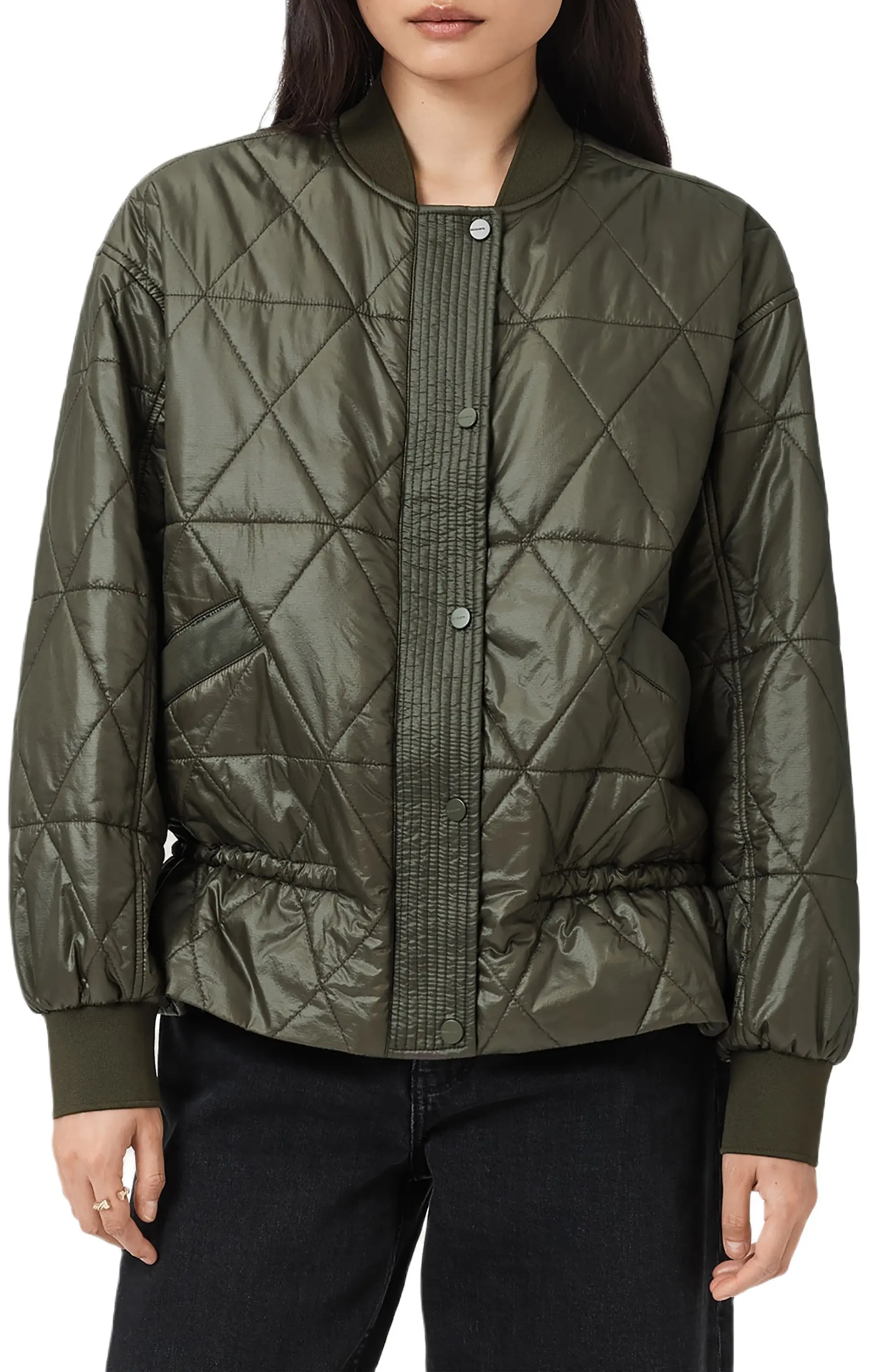 AllSaints, Alii Quilted Bomber Jacket