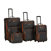 Rockland Journey Softside Upright Luggage Set (4PCS): $219
