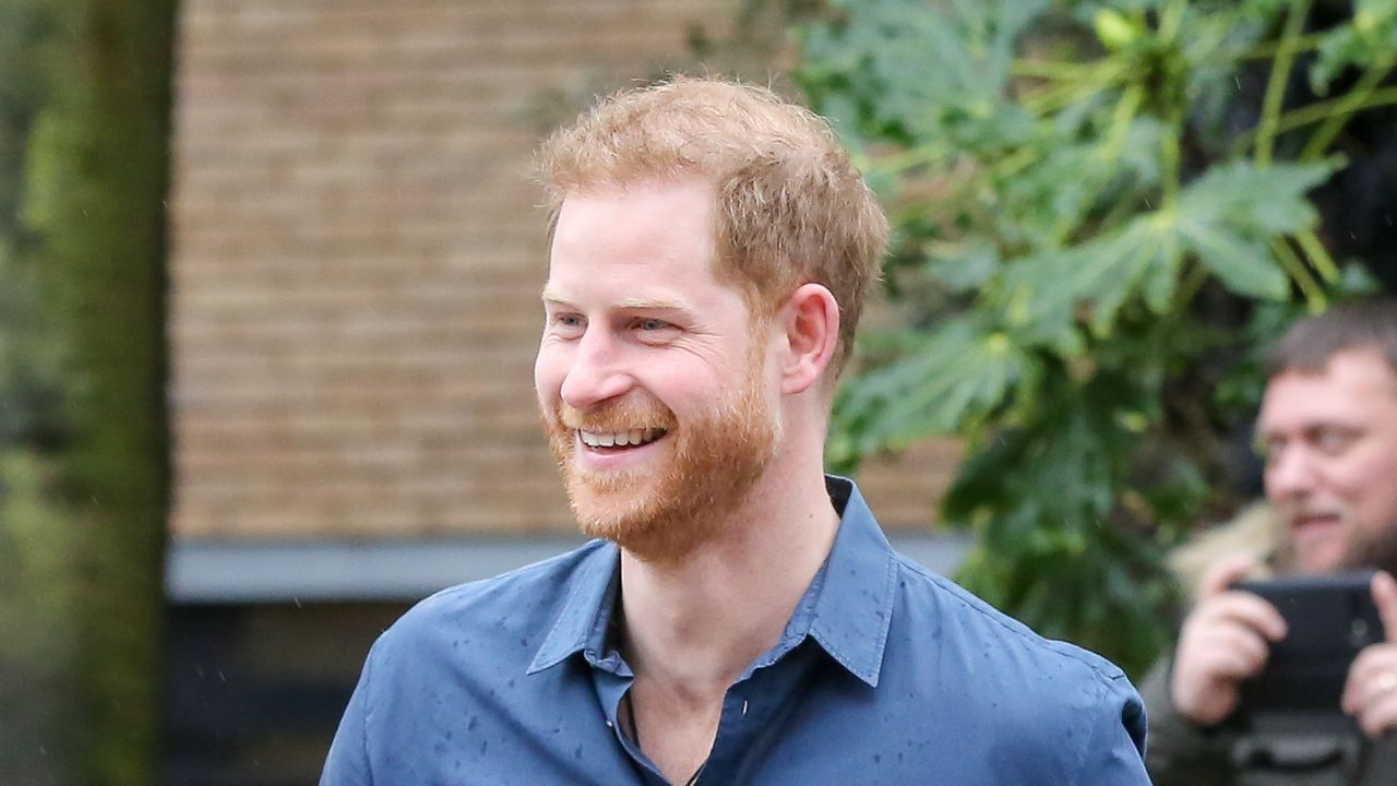 london, united kingdom february 28 the duke of sussex outside abbey road studios in london, united kingdom on february 28, 2020 the duke of sussex watched the invictus games choir perform with jon bon jovi, an american singer songwriter and met the members of the choir photo by dinendra hariaanadolu agency via getty images