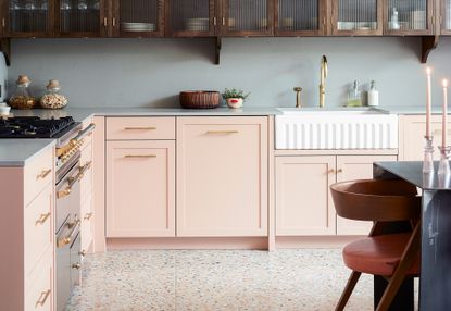 Easy Updates in Small Kitchen - Blushing Bungalow