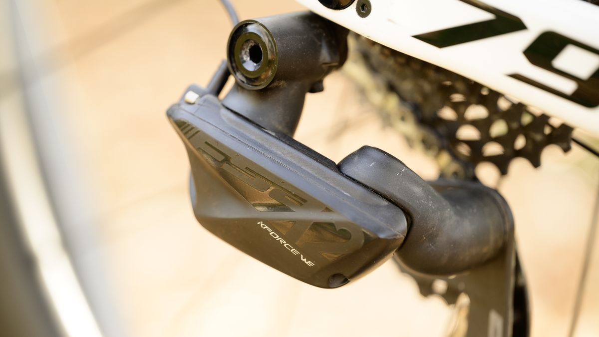 FSA K-Force WE 12s unusual rear derailleur