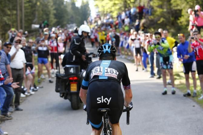 Tour de France champion Bradley Wiggins didn't give up